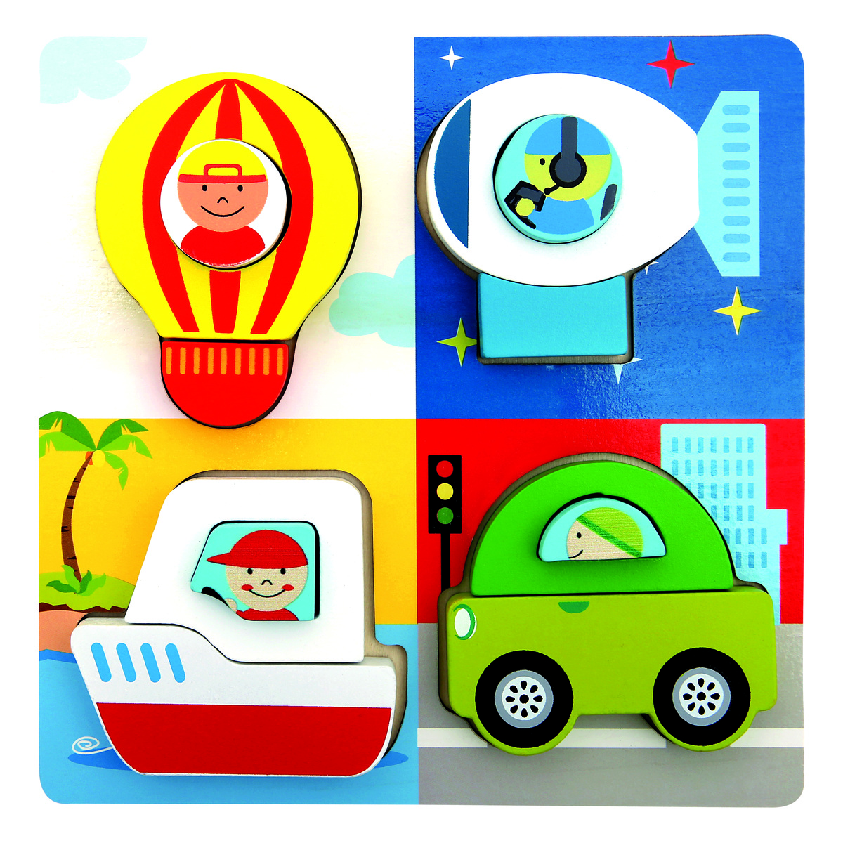 Bino 3D Puzzle – doprava